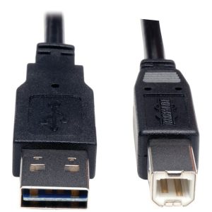 Tripp Lite UR022-006 A-Male to B-Male Reversible USB 2.0 Cable (6ft)