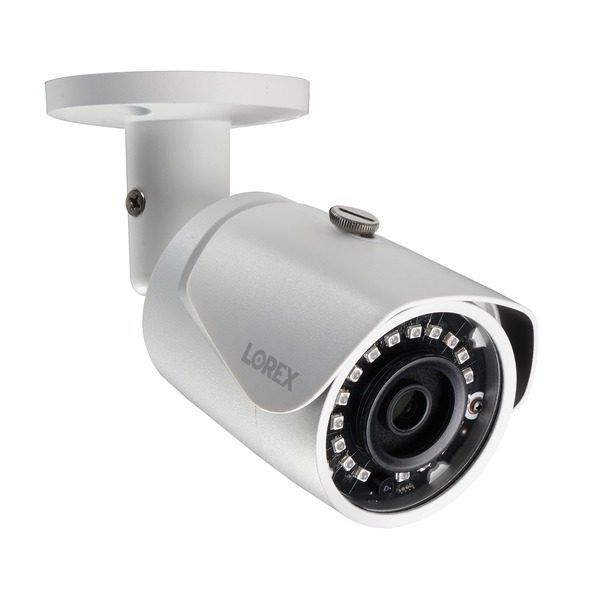Lorex E581CB-E 5.0-Megapixel Super High-Definition IP Network Add-on Security Bullet Camera with Color Night Vision