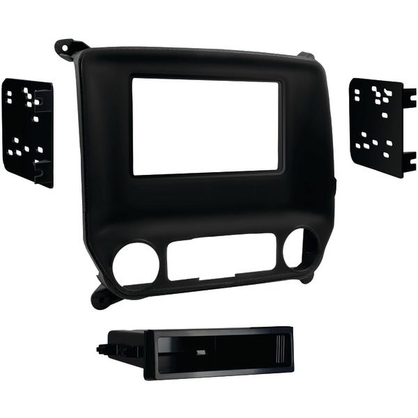 Metra 99-3014G ISO-DIN/Double-DIN Installation Kit for 2014 and Up Chevrolet Silverado 1500/GMC Sierra 1500