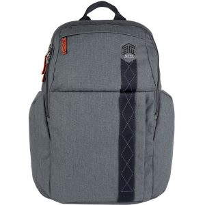 STM Goods Kings Backpack - Fits Up To 15 Laptop - Tornado Grey - Impact Resistant - Polyester - Shoulder Strap - 18.7 Height x 11.8 Width x 6.7 Depth