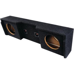 Atrend A152-12CP BBox Series Subwoofer Box for GM Vehicles (12" Dual Downfire)