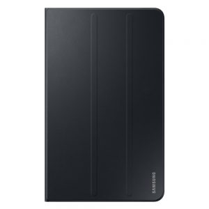 Samsung Book Cover Carrying Case (Book Fold) for 10.1 Tablet - Black - Damage Resistant
