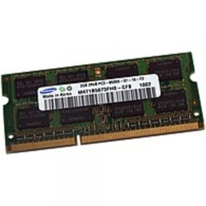 Samsung M471B5673FH0-CF8 2GB DDR3 SDRAM Memory Module - 2 GB - DDR3-1066/PC3-8500 DDR3 SDRAM - CL7 - Non-ECC - Unbuffered - 204-pin - SoDIMM
