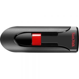 SanDisk Cruzer Glide USB Flash Drive - 16 GB - USB 2.0 - Black