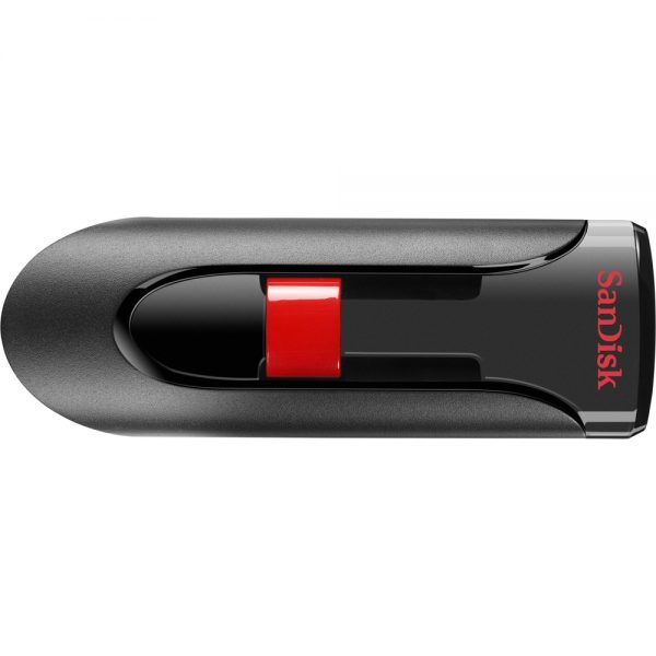 SanDisk Cruzer Glide USB Flash Drive - 16 GB - USB 2.0 - Black