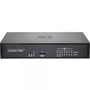 SonicWall TZ400 Network Security/Firewall Appliance - 7 Port - 10/100/1000Base-T - Gigabit Ethernet - DES