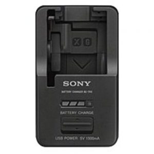 Sony BC-TRX 6 Watts Battery Charger for Action Camcorder - 110-220V AC - Black