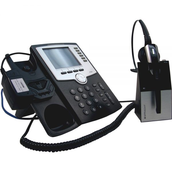 Spracht Remote Handset Lifter - 1 x Phone Line (RJ-11) - Silver