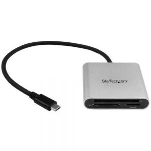 StarTech FCREADU3C USB 3.0 Flash Memory Multi-Card Reader/Writer - Silver