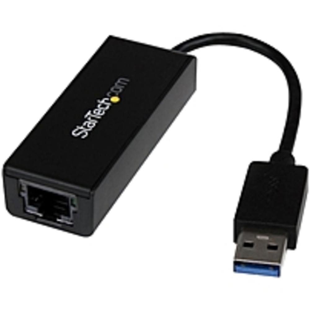StarTech.com USB 3.0 to Gigabit Ethernet NIC Network Adapter - USB - 1 Port(s) - 1 x Network (RJ-45) - Twisted Pair StarTech.com USB 3.0 to Gigabit Ethernet NIC Network Adapter - USB - 1 Port(s) - 1 x Network (RJ-45) - Twisted Pair