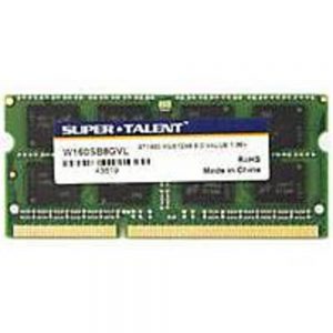 Super Talent W1066SA2GM Memory Module - 2 GB DDR3 - PC3-8500 - 1066 MHz - 204-Pin SODIMM - CL7 - Non-ECC