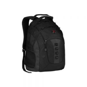 SwissGear 605611 Wenger Granite Notebook carrying Backpack F/16in Laptop -black