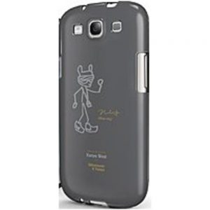 Symtek Whatever It Takes WUS-GS3-GKW01 Premium Gel Shell for Samsung Galaxy S III - Kanye West Grey