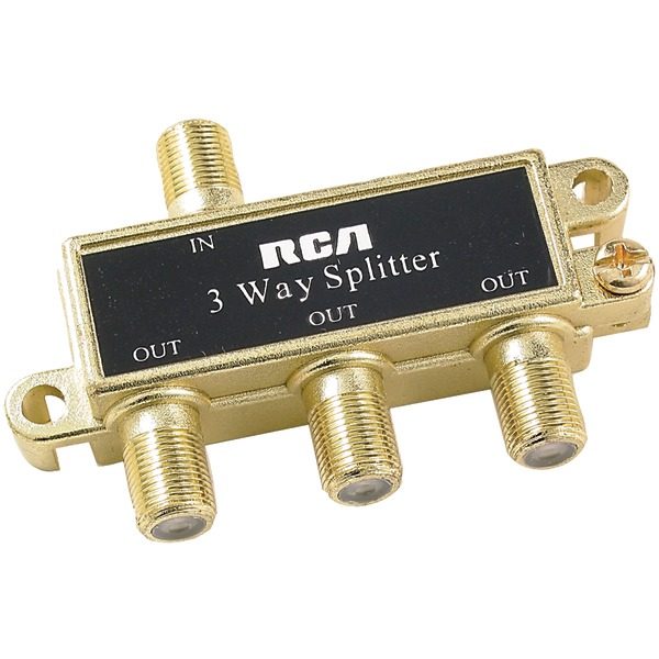 RCA VH48RV Coaxial Splitter (3 Way)