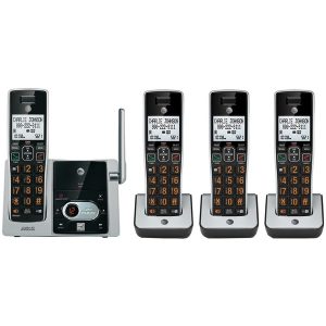 AT&T ATTCL82413 DECT 6.0 Cordless Answering System with Caller ID/Call Waiting (4-handset system)