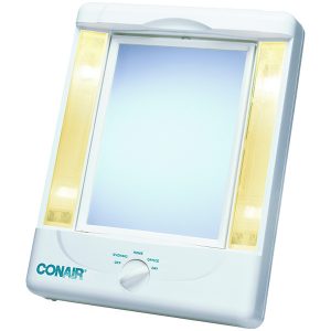 Conair TM8LX3N 2-Sided Makeup Mirror with 4 Light Settings