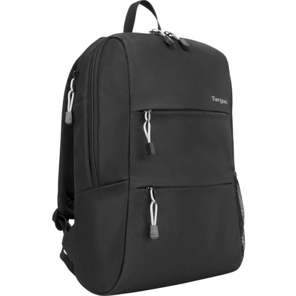 Targus Intellect Plus TSB967GL Carrying Case (Backpack) for 15.6 Notebook - Black - Water Resistant - Mesh Back Panel