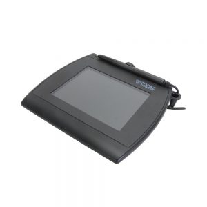 Topaz Signature Capture Tablet With InterActive 4x5 LCD USB Serial T-LBK766SE-BHSB-R