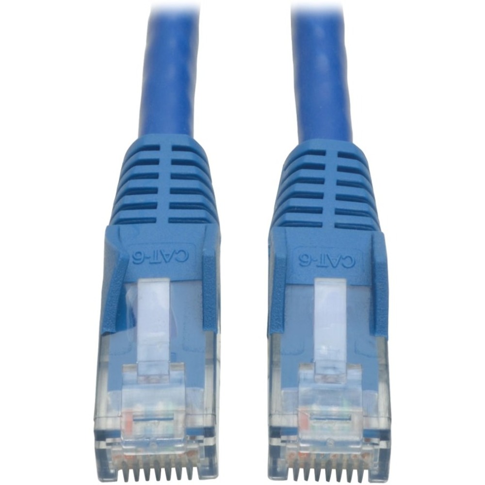 Tripp Lite 10ft Cat6 Gigabit Snagless Molded Patch Cable RJ45 M/M Blue 10' - 10ft - 1 x RJ-45 Male - 1 x RJ-45 Male - Blue Tripp Lite 10ft Cat6 Gigabit Snagless Molded Patch Cable RJ45 M/M Blue 10' - 10ft - 1 x RJ-45 Male - 1 x RJ-45 Male - Blue