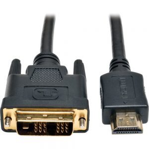 Tripp Lite 10ft HDMI to DVI-D Digital Monitor Adapter Video Converter CableM/M 10' - (HDMI to DVI-D M/M) 10-ft.