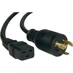 Tripp Lite P045-010 10ft Power Cord Extension Cable L5-20P to C19 for Servers Heavy Duty 20A 12AWG 10' - 20A