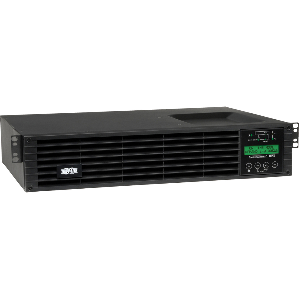 Tripp Lite UPS Smart Online 750VA 675W Rackmount 100V-120V LCD USB DB9 2URM RT - 2U Rack/Tower - 3 Hour Recharge - 4.30 Minute Stand-by - 110 V AC Input - 127 V AC Tripp Lite UPS Smart Online 750VA 675W Rackmount 100V-120V LCD USB DB9 2URM RT - 2U Rack/Tower - 3 Hour Recharge - 4.30 Minute Stand-by - 110 V AC Input - 127 V AC
