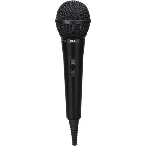 QFX M-106 Unidirectional Dynamic Microphone with 10-Foot Cable