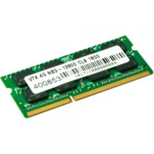 VisionTek 4GB DDR3 1600 MHz (PC3-12800) CL9 SODIMM - Notebook - 4 GB (1 x 4 GB) - DDR3 SDRAM - 1600 MHz DDR3-1600/PC3-12800 - 1.50 V - Non-ECC - Unbuffered - 204-pin - SoDIMM