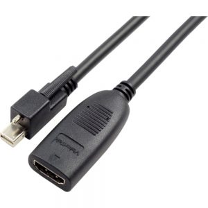 VisionTek Mini DisplayPort to HDMI 2.0 Active Adapter (M/F) - Mini DisplayPort Male Digital Audio/Video - Female Digital Audio/Video