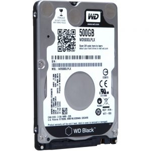 WD Black WD5000LPLX 500 GB Hard Drive - SATA (SATA/600) - 2.5 Drive - Internal - 7200rpm - 32 MB Buffer