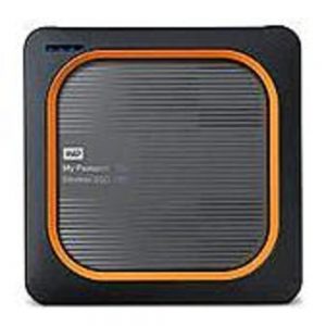 WD My Passport Wireless WDBAMJ0020BGY-NESN 2 TB Network Solid State Drive - External - Portable - Notebook Device Supported