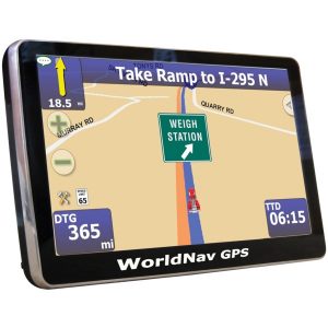 TeleType Co. 410060 WorldNav 4100 Portable 4-Inch Truck GPS Device