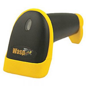 Wasp WWS550I Freedom Cordless Barcode Scanner - 635 nm - 230 Scan Per Second - Wireless - Yellow