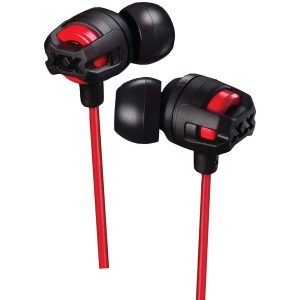 JVC HAFX103MR XX Series Xtreme Xplosives Earbuds with Microphone (Red)