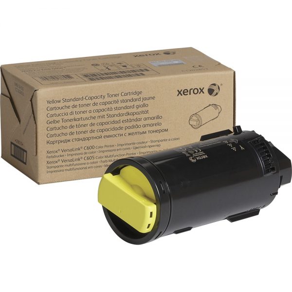 Xerox Toner Cartridge - Yellow - Laser - Standard Yield - 6000 Pages - 1 / Each