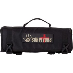 12 Survivors TS42000B First Aid Rollup Kit