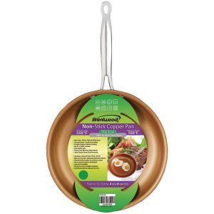 Brentwood Appliances BFP-330C Non-Stick Induction Copper Frying Pan (11.5 Inch)