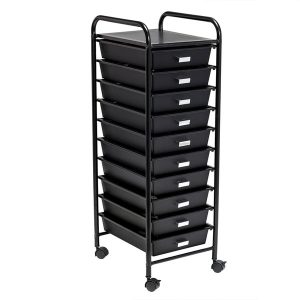 Honey-Can-Do CRT-08654 10-Drawer Rolling Storage and Office Cart