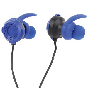 Lvlup LU701-BLU Gaming Earbuds with Removable Microphone (Blue)