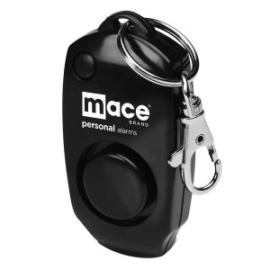 Mace Brand 80738 Personal Alarm Keychain (Black)