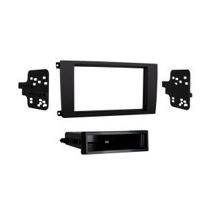 Metra 99-9604B Double-DIN/Single-DIN with Pocket Installation Kit for Porsche Cayenne 2003 to 2010