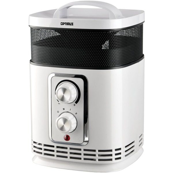 Optimus H-7232 Portable 360? Surround Ceramic Heater with Thermostat