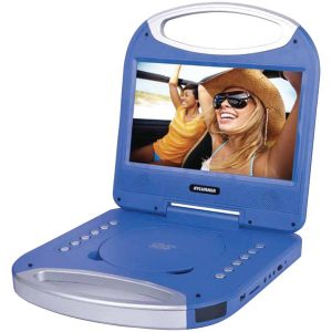 SYLVANIA SDVD1052-BLUE 10" Portable DVD Player with Integrated Handle (Blue)