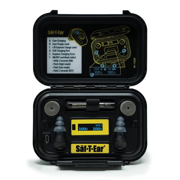 Saf-T-Ear ERSTE-BUDSPROPOWERPLUS SafetyBuds Pro Power Plus Rechargeable Hearing Protection Saf-T-Ear ERSTE-BUDSPROPOWERPLUS SafetyBuds Pro Power Plus Rechargeable Hearing Protection