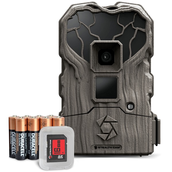 Stealth Cam STC-QS18NGK QS18NGK 18.0-Megapixel NO GLO Trail Camera Combo Stealth Cam STC-QS18NGK QS18NGK 18.0-Megapixel NO GLO Trail Camera Combo