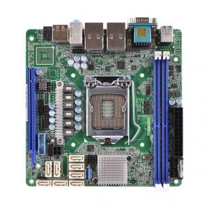 ASRock Rack C236 WSI LGA1151/ Intel C236/ DDR4/ SATA3USB3.0/ A&2GbE/ Mini-ITX Server Motherboard