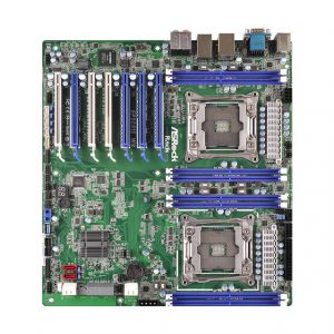ASRock Rack EP2C612 WS Dual LGA2011-v3/ Intel C612/ DDR4/ Quad CrossFireX & 4-Way SLI/ SATA3&USB3.0/ A&V&2GbE/ SSI EEB Server Motherboard