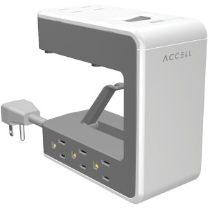 Accell D080B-045F Power U Power Station with Surge Protection