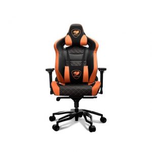 COUGAR ARMOR TITAN PRO (3MTITANS.0001) 170 Degree Continuous Reclining with Full Steel Frame 160 kg Capacity Gaming Chair (Orange)