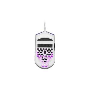 Cooler Master MM-711-WWOL1  MM711 RGB-LED Lightweight 60g Wired Gaming Mouse - Matte White